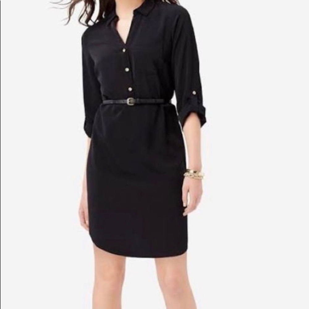 THE LIMITED. Black , size xxs , 100% polyester. Belt not included.